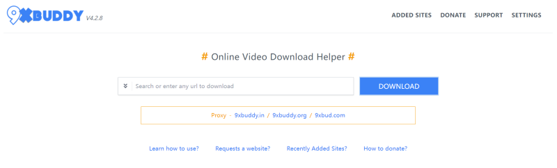 9xbuddy Downloader