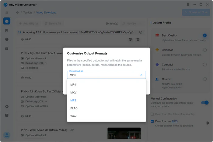 download videos from Pornhub with any video converter