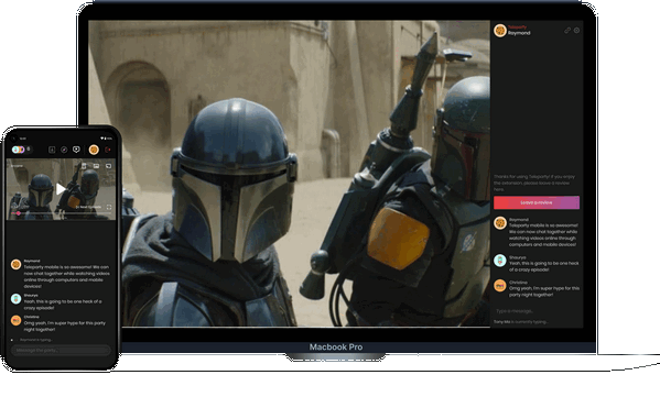 Using Teleparty to Do a Disney Plus Watch Party