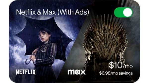 verizon netflix and max